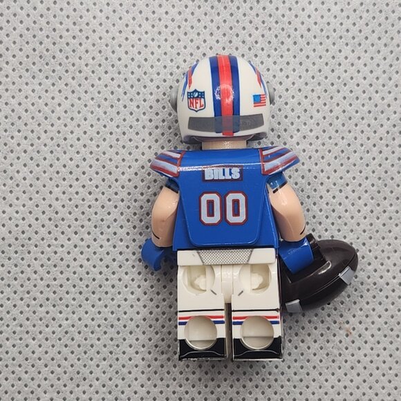 BUFFALO BILLS Minifigure Josh Allen Minifigure NFL Football Lego Compatible - Picture 3 of 7
